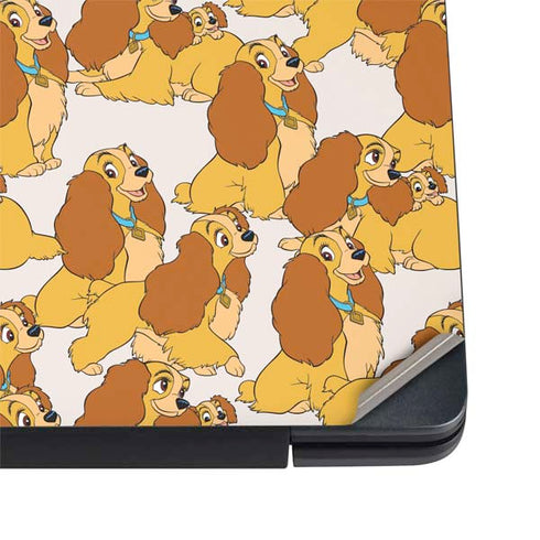 Disney Lady & The Tramp Lady Pattern Dell Vostro Skin